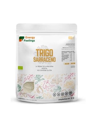 TRIGO SARRACENO grano 1kg. ECO VEGAN SG ENERGY FEELINGS