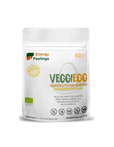 VEGGIEGG sustituto huevo 120 gr ECO VEGAN SG ENERGY FEELINGS