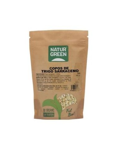 COPOS DE TRIGO SARRACENO 250gr. NATURGREEN