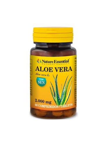 ALOE VERA 2000mg. con sen 60comp. NATURE ESSENTIAL