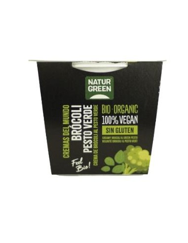 CREMA DE BROCOLI al pesto 310ml. NATURGREEN