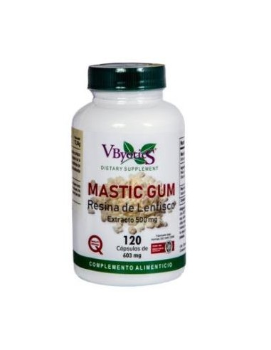 MASTIC GUM resina de lentisco 120cap. VBYOTICS