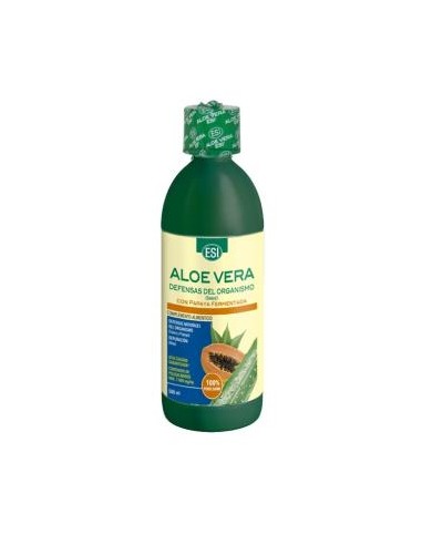 ZUMO DE ALOE VERA con papaya 500ml. TREPATDIET-ESI