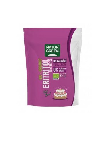 ERITRITOL endulzante 1kg. BIO VEGAN NATURGREEN