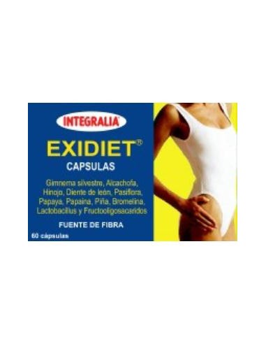 EXIDIET vientre plano 60cap. INTEGRALIA