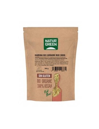 HARINA DE CAÑAMO 300gr. BIO SG NATURGREEN