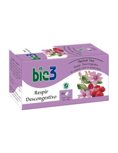 BIE3 RESPIR DESCONGESTIVO infusion 25sbrs. BIE 3