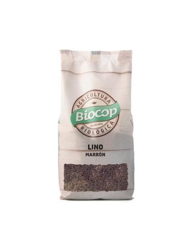 SEMILLAS DE LINO MARRON 500gr. BIO BIOCOP