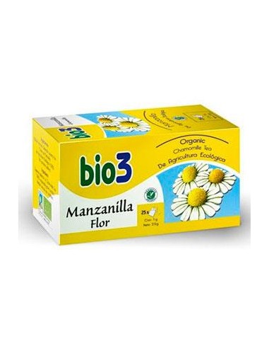 BIE3 MANZANILLA FLOR infusion 25sbrs. BIO BIE 3