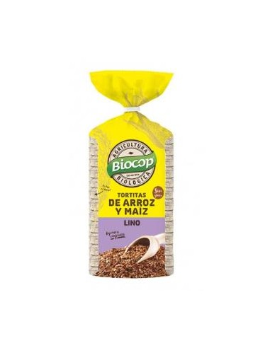 TORTITAS DE ARROZ, MAIZ Y LINO 200gr. BIO BIOCOP