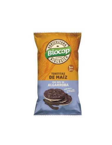 TORTITAS DE MAIZ con algarroba 100gr. BIO BIOCOP