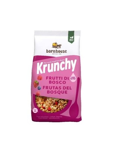 MUESLI KRUNCHY frutos bosque 375gr. BIO BARNHOUSE