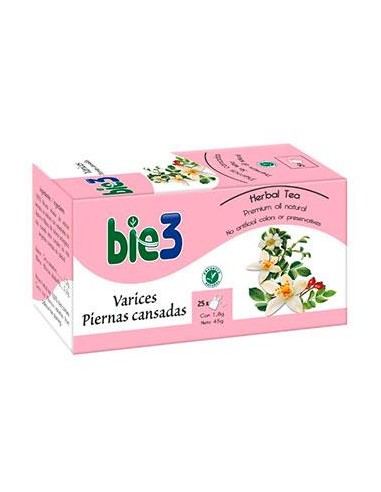 BIE3 VARICES PIERNAS CANSADAS infusion 25sbrs. BIE 3