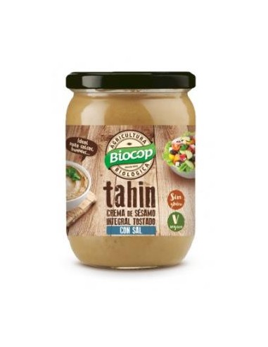 TAHIN tostado 500gr. BIO CON SAL BIOCOP