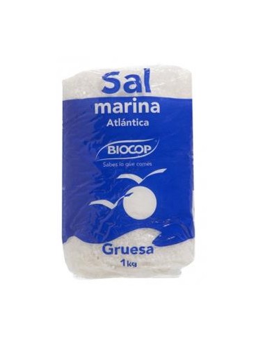 SAL MARINA ATLANTICA gruesa 1kg. BIO BIOCOP