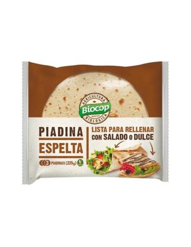 PIADINA DE ESPELTA 225gr. BIO BIOCOP