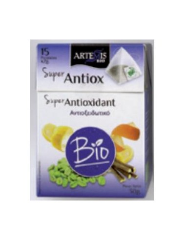 SUPER ANTIOX infusion 15bolsitas piramides. BIO**** ARTEMIS BIO