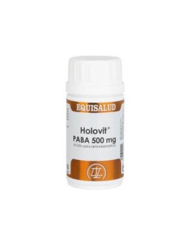 HOLOVIT PABA 500mg. 50cap. EQUISALUD