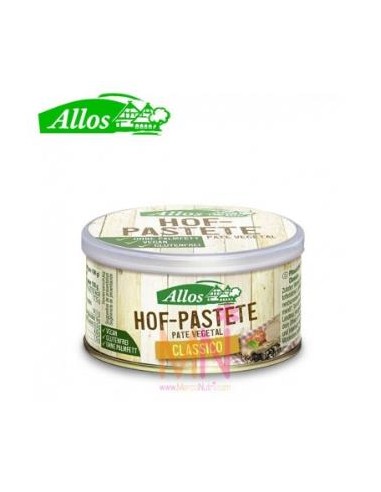 PATE VEGETAL CLASICO 125gr. BIO VEGAN ALLOS