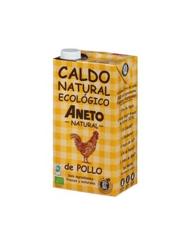 CALDO DE POLLO BIO 1l. ECO ANETO