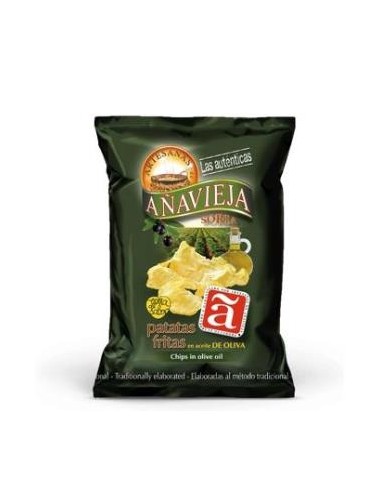 PATATAS FRITAS con aceite de oliva 100gr. ECO AÑAVIEJA