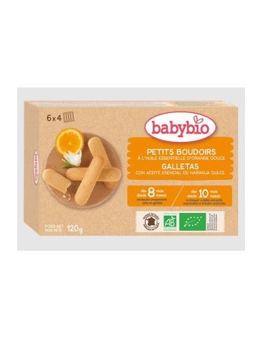 GALLETAS DENTICION 8meses 120gr. BIO BABYBIO