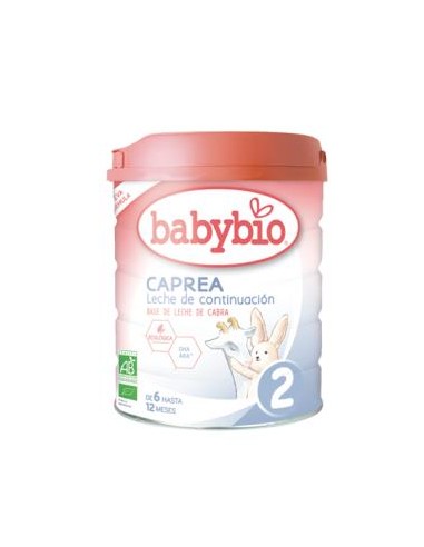 LECHE CAPREA 2 CABRA CONTINUACION 6-12mes 800g BIO BABYBIO