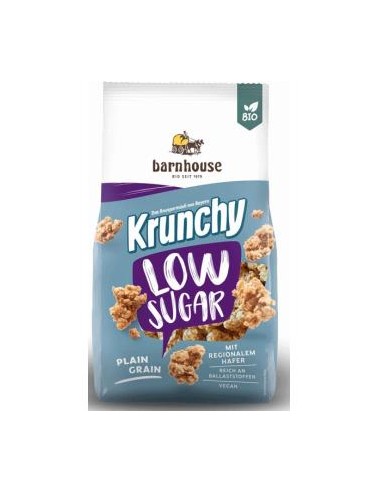 MUESLI KRUNCHY AVENA bajo azucar 375 gr BIO BARNHOUSE