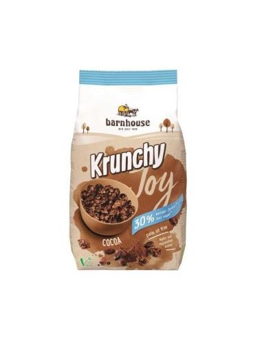 MUESLI KRUNCHY JOY cacao 375gr. BIO S/A BARNHOUSE