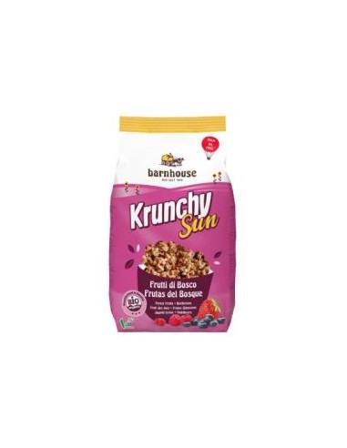 MUESLI KRUNCHY SUN frutos del bosque 750gr. BIO BARNHOUSE