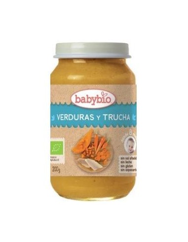 POTITO VERDURAS Y TRUCHA 8meses 200gr. BIO BABYBIO