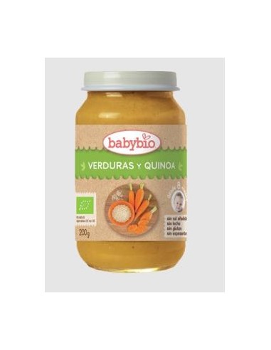 POTITO VERDURAS Y QUINOA 8meses 200gr. BIO SG BABYBIO