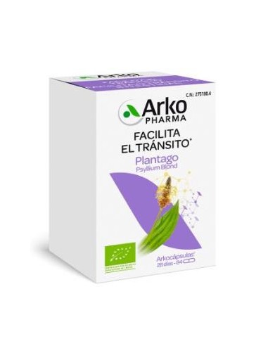 PLANTAGO 84arkocapsulas. BIO ARKOPHARMA