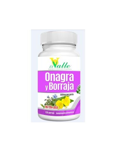 ACEITE DE ONAGRA-BORRAJA-VIT.E 120perlas EL VALLE