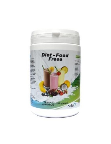 DIET FOOD batido sabor fresa 500gr NALE