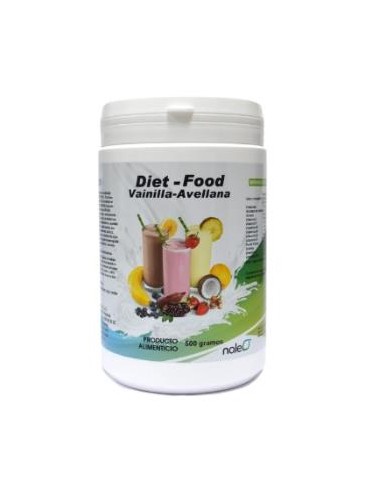 DIET FOOD batido vainilla y avellana 500gr NALE