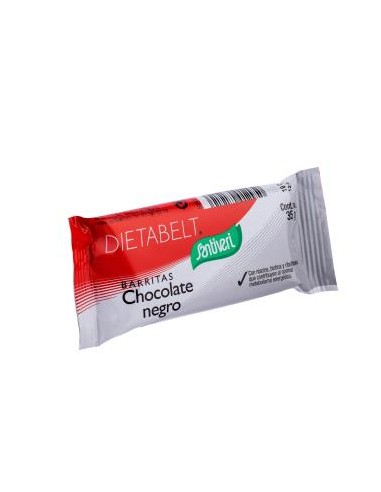 DIETABELT barritas chocolate negro caja 16ud. SANTIVERI