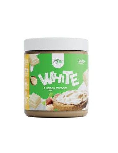 CREMA PROTEICA CHOCO WHITE sin azucar añadido 250gr. PROTELLA