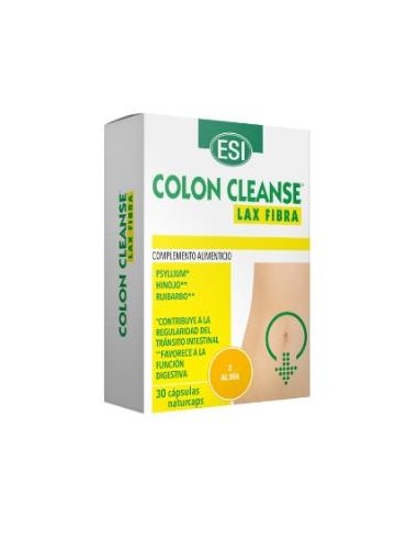 COLON CLEANSE LAX FIBRA 30cap. TREPATDIET-ESI