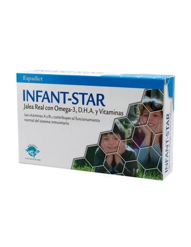 JALEA INFANT STAR omega 20viales ESPADIET