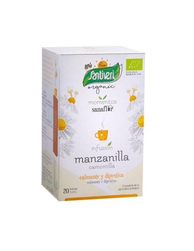 SANAFLOR MANZANILLA infusion 20ud. BIO SANTIVERI