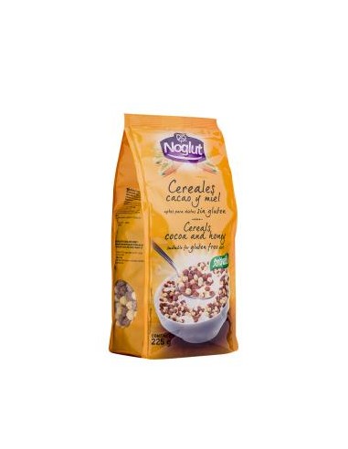 NOGLUT CEREALES CACAO Y MIEL 225gr. SANTIVERI