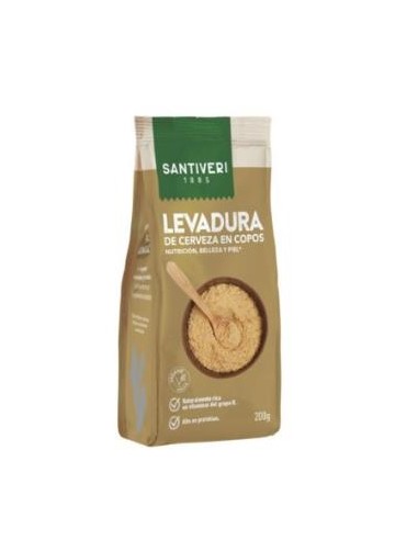 LEVADURA DE CERVEZA en copos bolsa 200gr. SANTIVERI