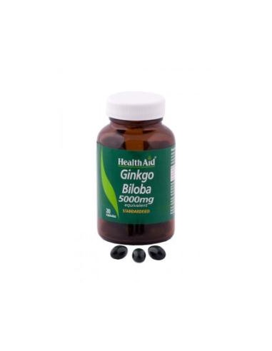 GINKGO hoja ext.estand. 30cap. HEALTH AID