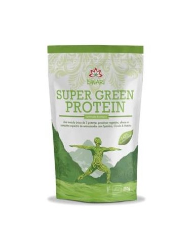 SUPER GREEN PROTEIN superalimento 250gr. BIO ISWARI