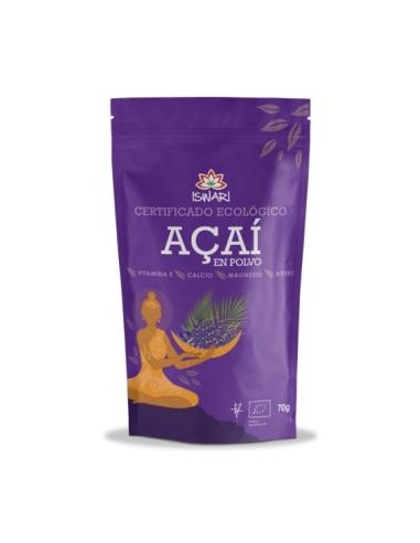 AÇAI LIOFILIZADO superalimento 70gr. BIO ISWARI