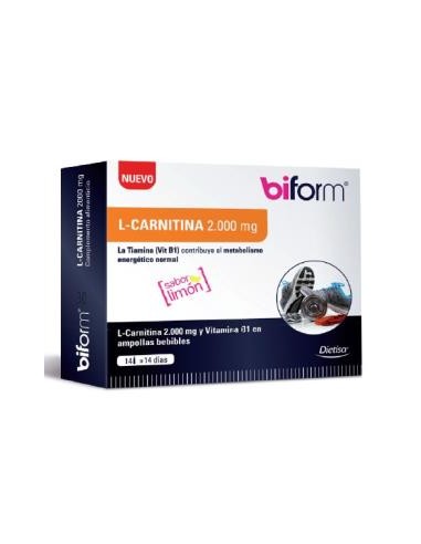 BIFORM L-CARNITINA 2000mg. 14viales DIETISA (DIELISA)