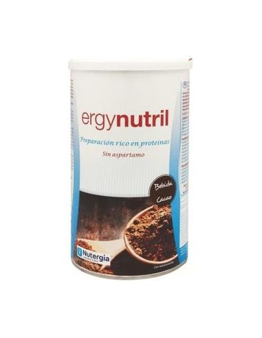 ERGYNUTRIL (proteinas) cacao polvo 350gr. NUTERGIA