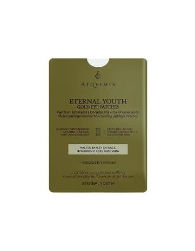 ETERNAL YOUTH ORO mascarilla contorno de ojos 1ud. ALQVIMIA