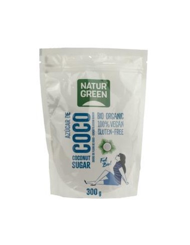 AZUCAR DE COCO 300gr. BIO NATURGREEN